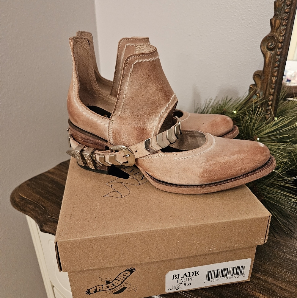 Freebird by Steven Taupe Ankle Boots